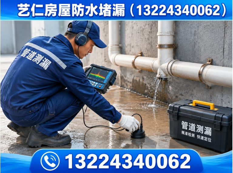 皇姑区外墙渗水维修展示图